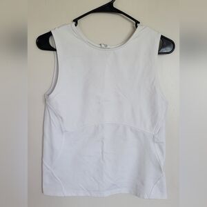 Calvin Klein Women's White Active Muscle Tank Top Size Large